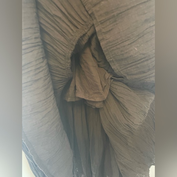 Lucky Brand button front tiered midi dress size S - Picture 11 of 12